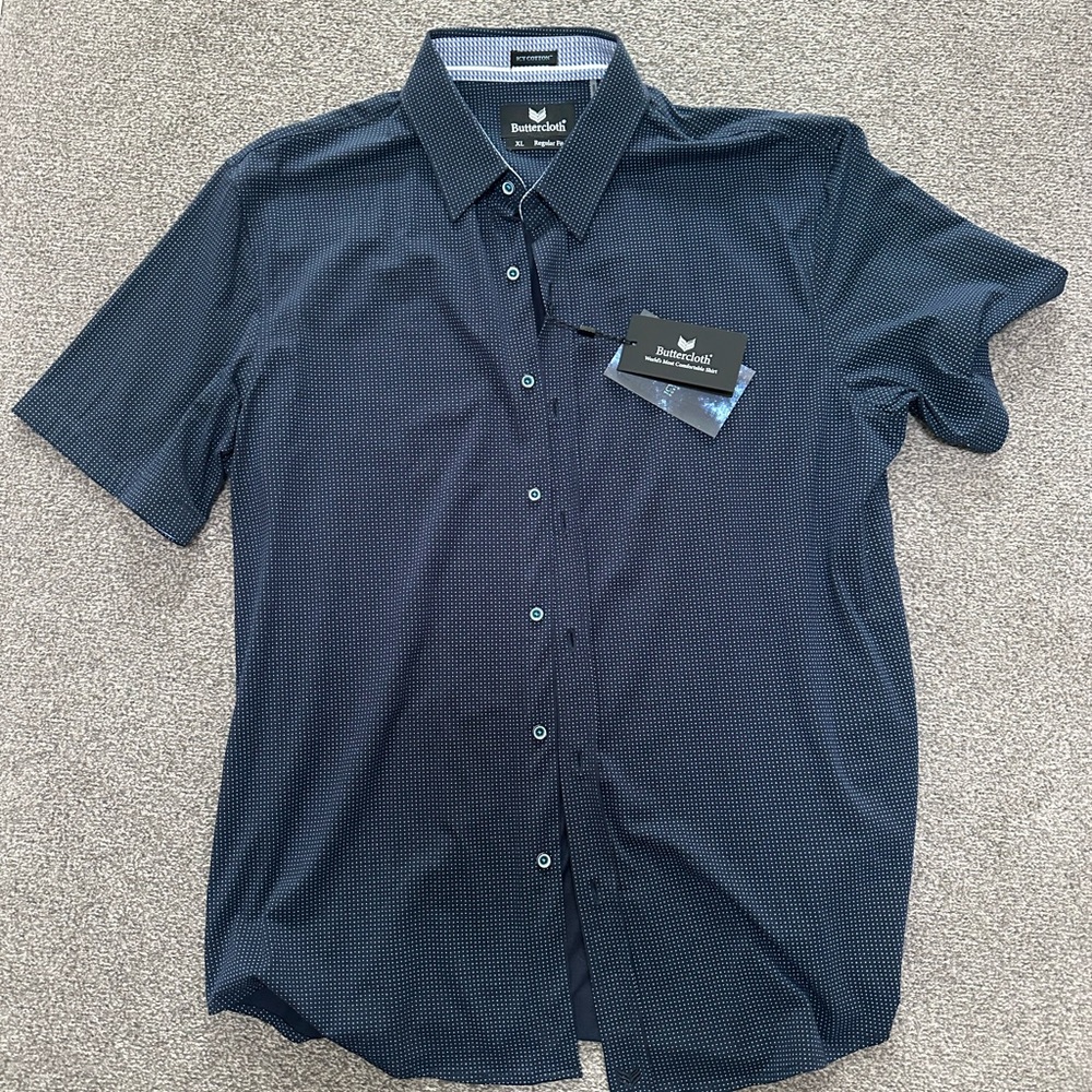 Buttercloth XL Icy Cotton Evening Song in Navy